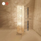 Lampadaire LED en rotin à brancher pour salon