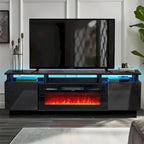 Meuble TV cheminée de 70 po avec foyer électrique de 36 po