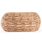 Grand canapé pouf de 7 pieds pour adultes - Luxe fausse fourrure